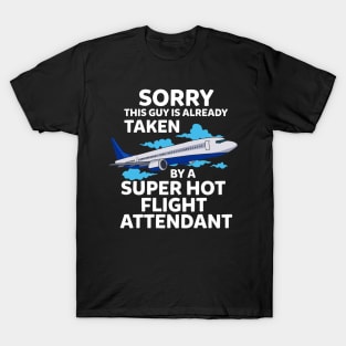 FLIGHT ATTENDANT: Hot Flight Attendant T-Shirt